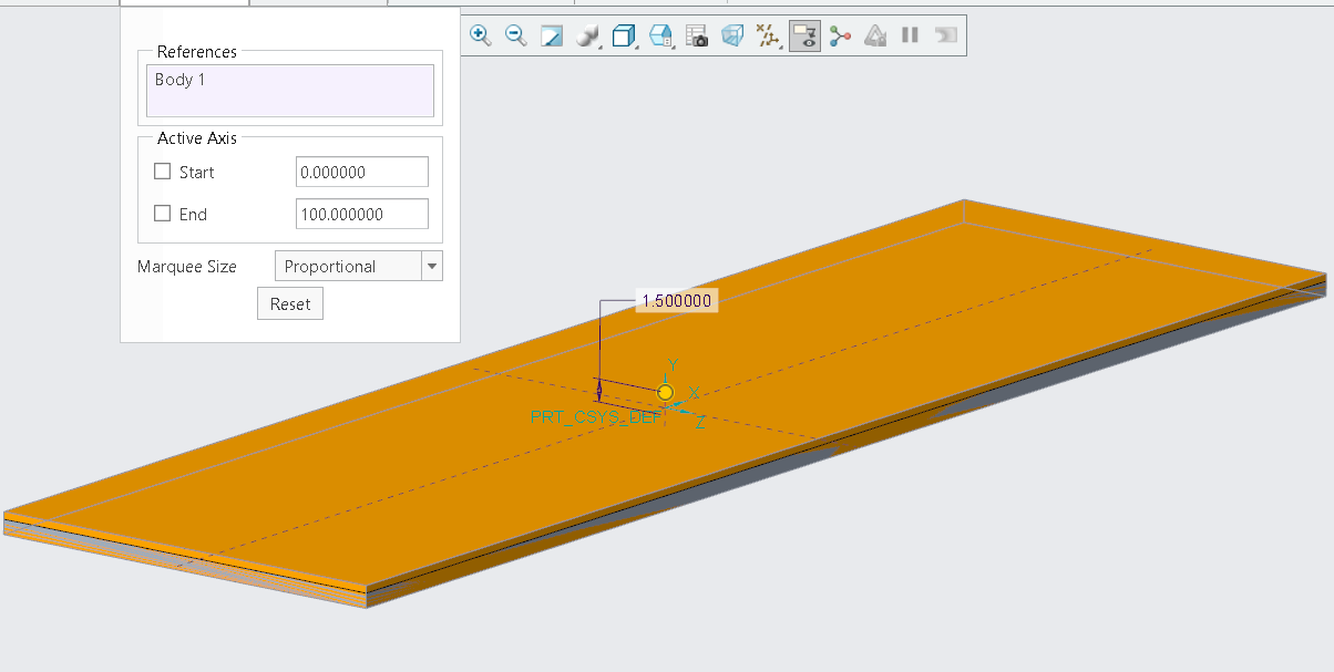 Solved How can I define my marquee to be more specfic in PTC