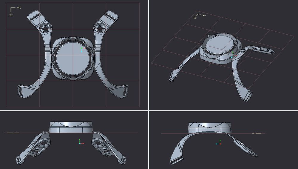 3D topology of assembled state