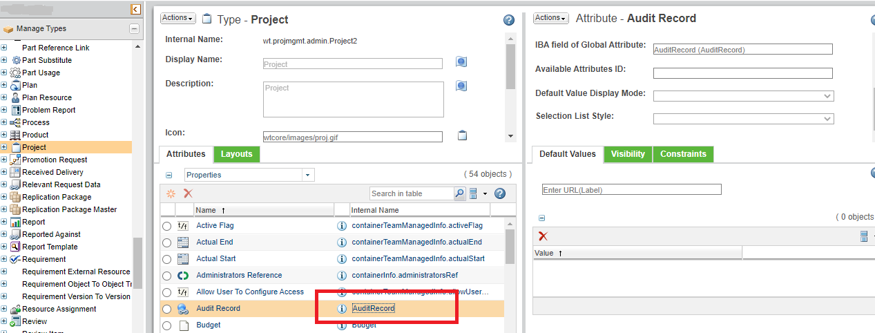 Change the Internal Name of the Attributes - PTC Community