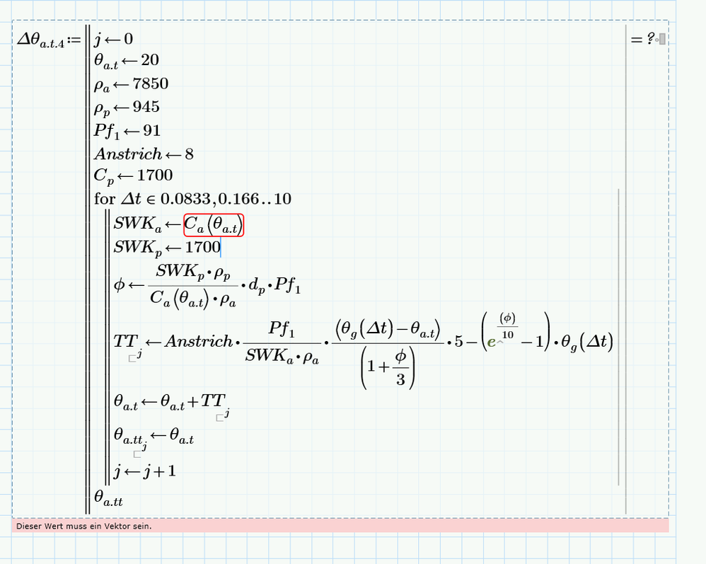 Solved iterative calculation PTC Community