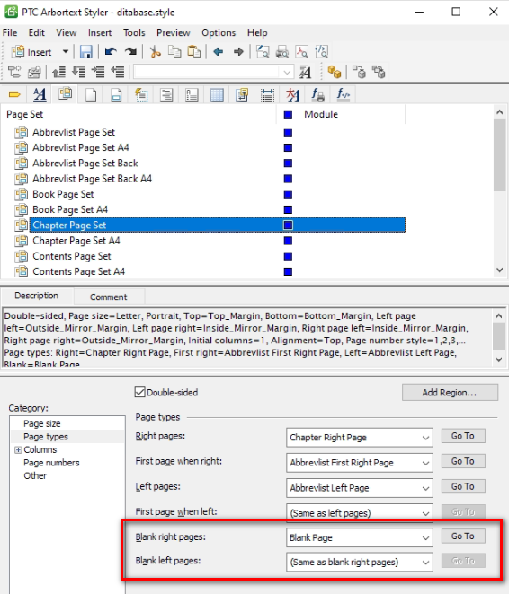 Solved Page left blank intentionally message on blank pag... PTC Community