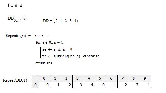 Solved: Repeat Matrix/vector in Mathcad - PTC Community