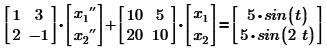 Solve System of Differential Equation in Mathcad p... - PTC Community