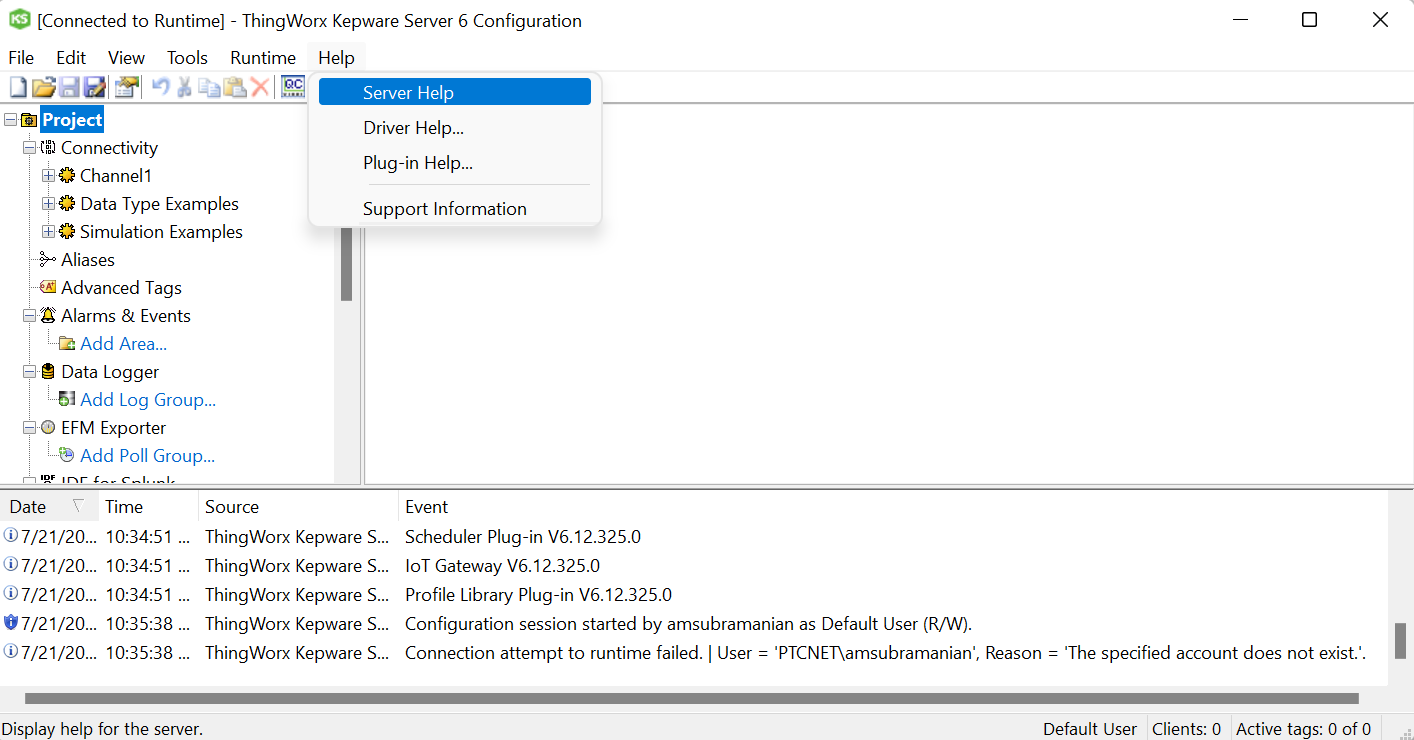 Install ThingWorx Kepware Server Guide PTC Community