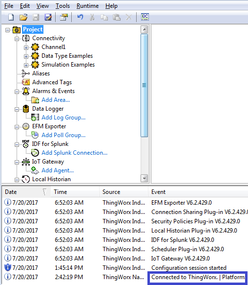 Connect Kepware Server to ThingWorx Foundation Par... PTC Community