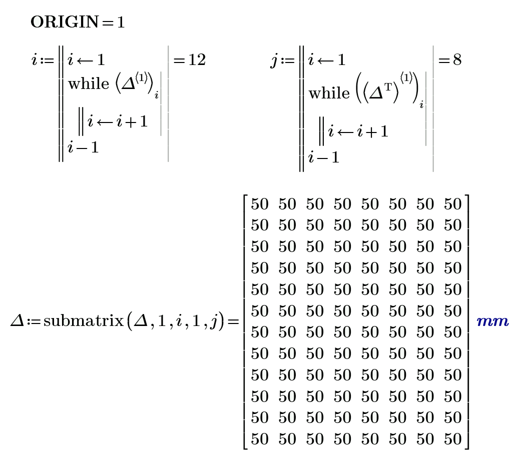 Solved: Coordinate &Matric in Mathcad Prime - PTC Community