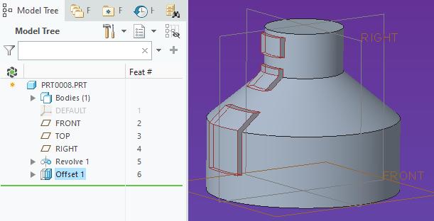 Solved: How to project a sketch onto multiple surfaces at  - PTC  Community