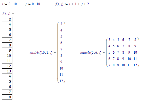 Solved: matrix() function question asking - PTC Community