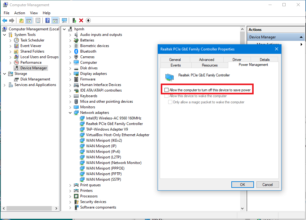 Solved Select network card for hostid on W10 on computer PTC Community