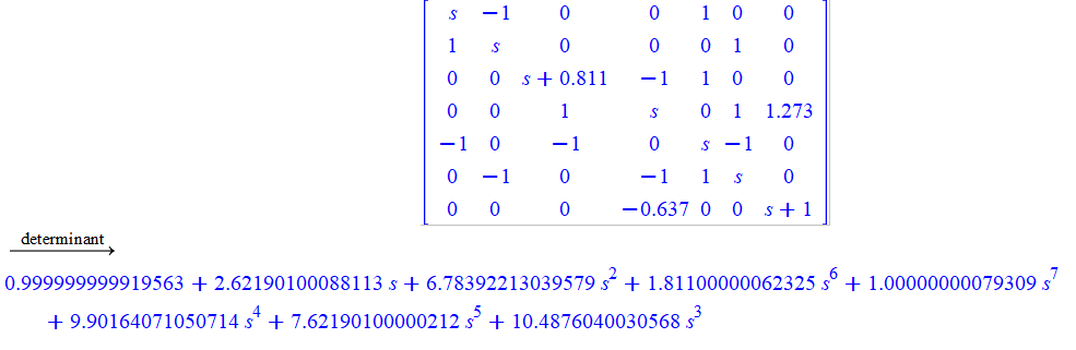 Determinat of a Matrix Mathcad Prime 8 Strange Re... - PTC Community