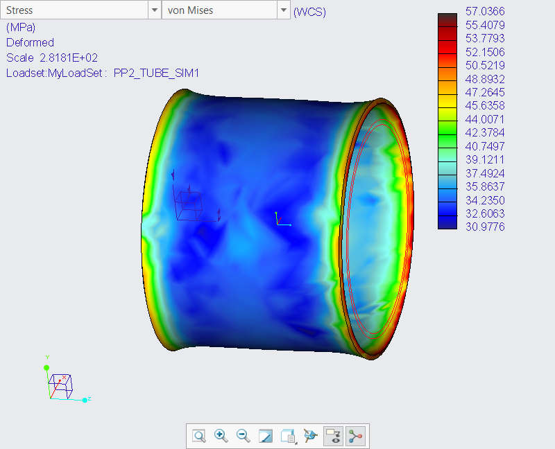 Fixing Z prevents shortening of tube.