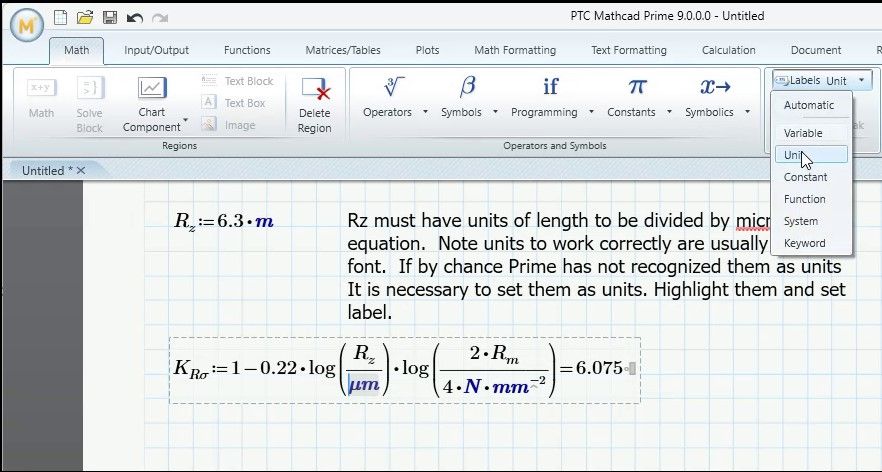 Solved: Questions: How to define constants without units? ... - PTC ...