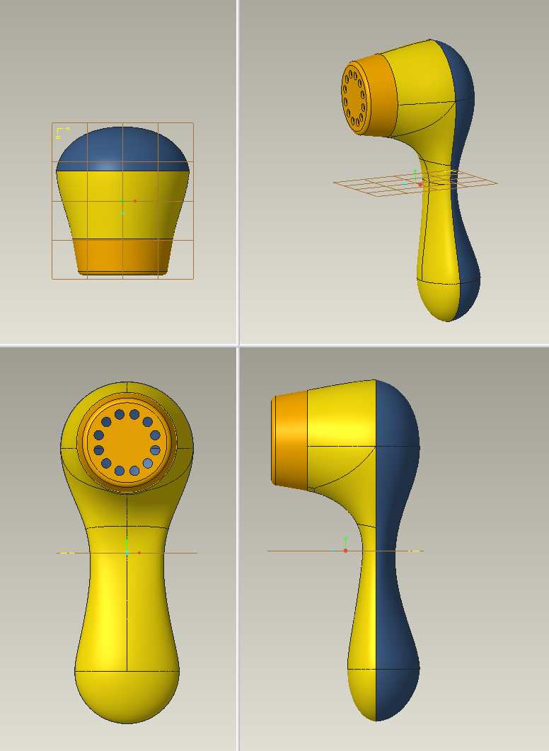 Solved: Thicken surfaces. Issues with making 2 thickend su... - PTC ...