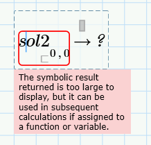 Solved: Symbolic Calculation of Determinant - PTC Community