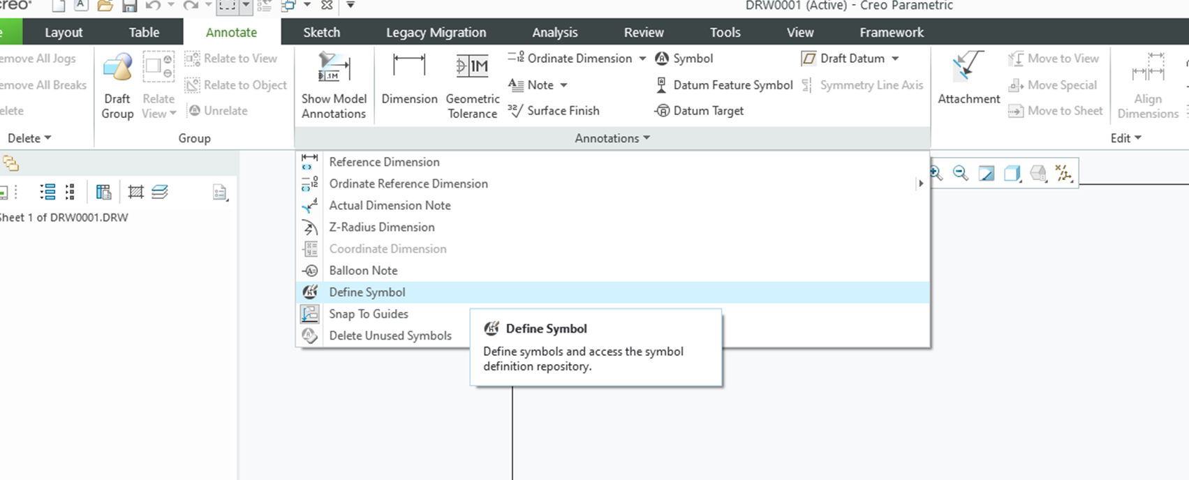 Solved: Creating/editing Drawing Symbols In CREO 10 - PTC Community