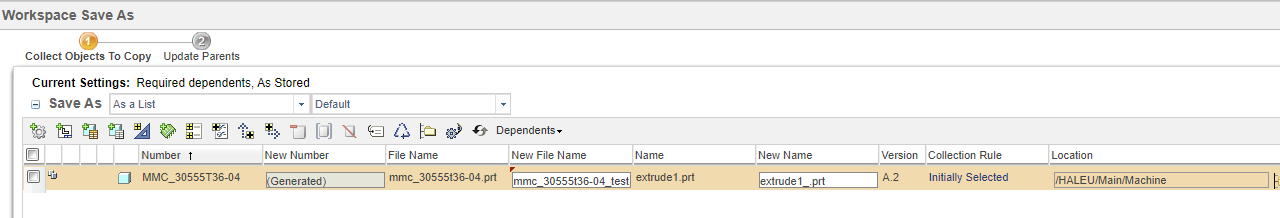 Solved: Save As From Workspace - Files Location - PTC Community