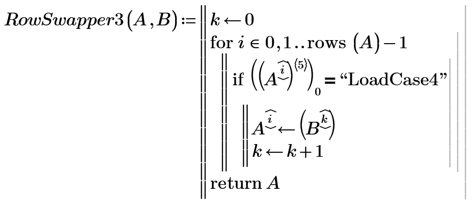 Solved: Using Mathcad Prime for Matrix Row Substitution Ba... - PTC ...
