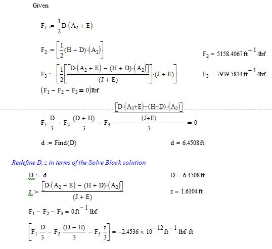 Solve Block Issues In Mathcad 15.0 - PTC Community