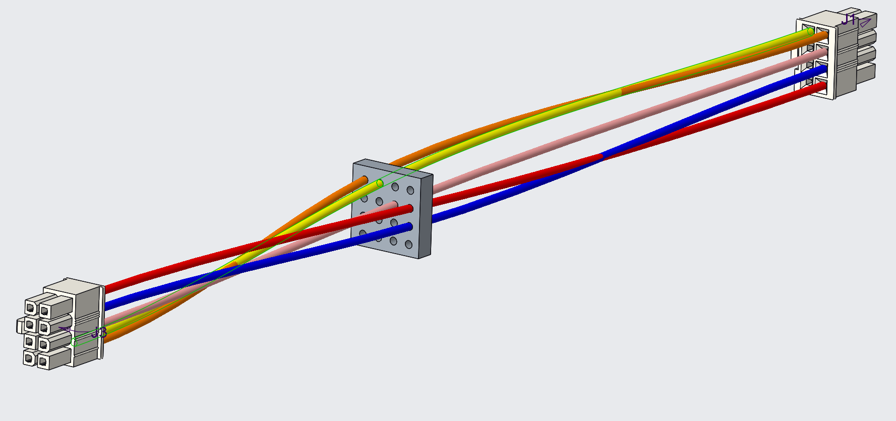 Error routing wires thru component in flat harness - PTC Community