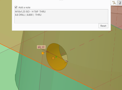 SOLIDWORKS Drawings Display Letter and Number Drill Sizes