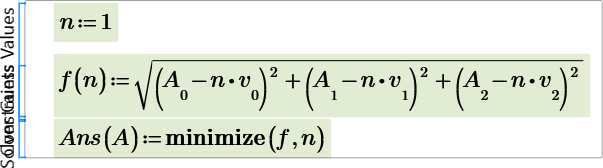 How to assign vectors to a function - MathCad Prim... - PTC Community