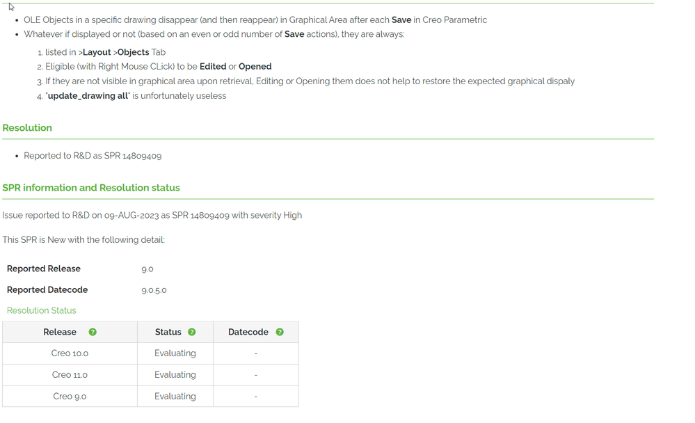 Solved: Creo .frm And .drw / Image Disappears - PTC Community