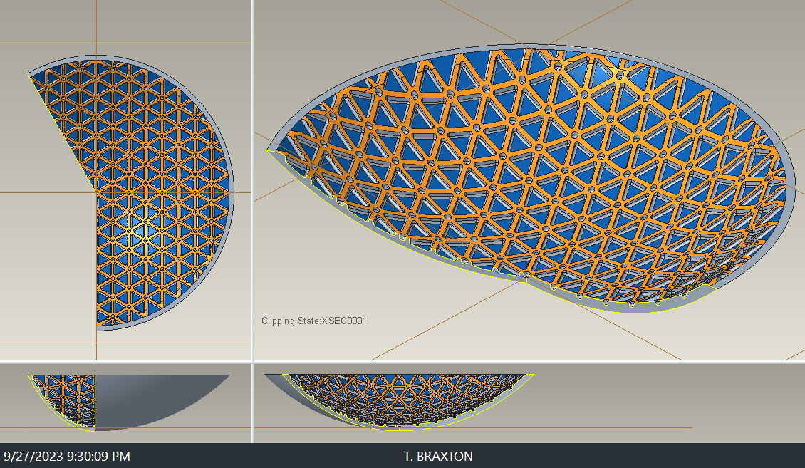 Creo Parametric Community Challenge 2 - Isogrid On... - PTC Community