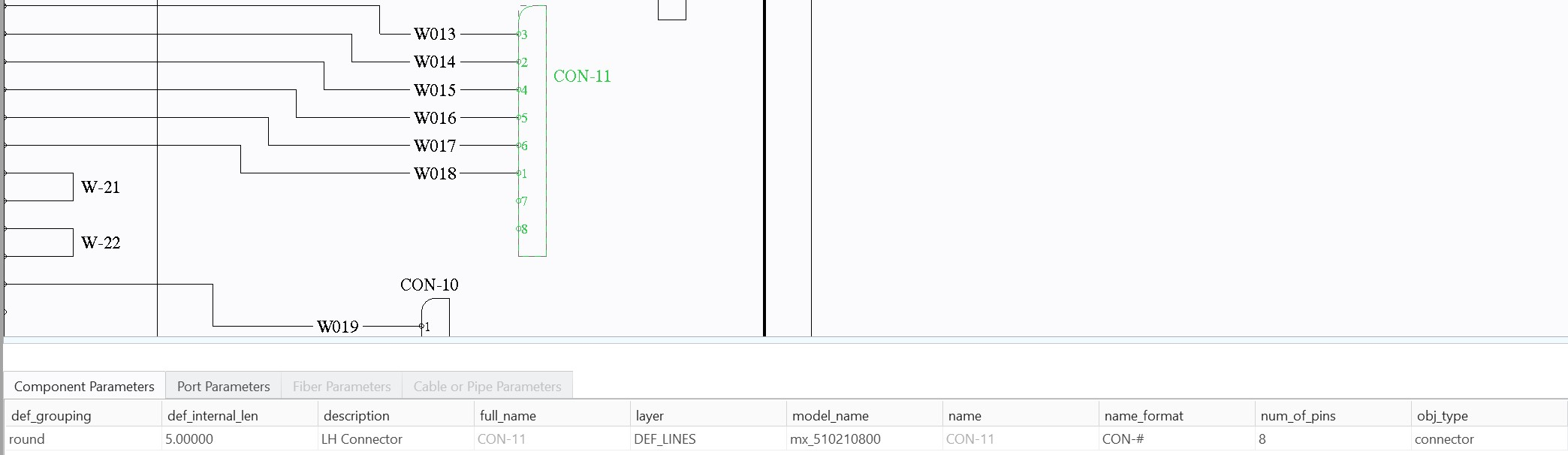 Cabling harness parameter as bom position PTC Community