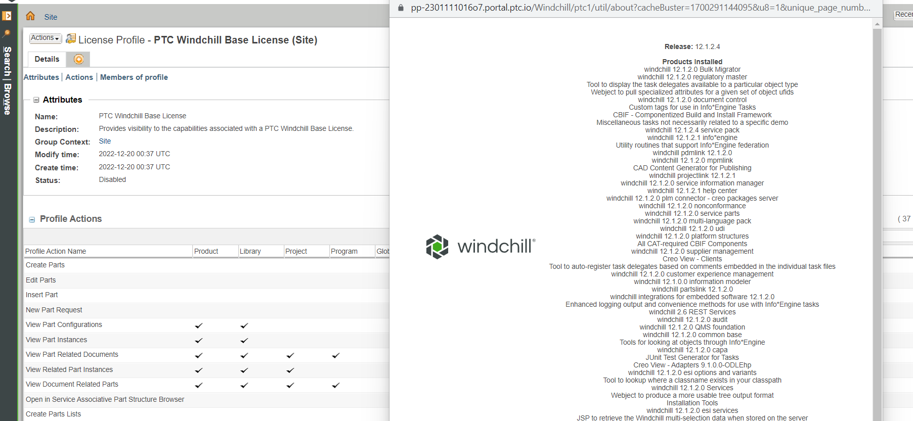 Solved: Windchill Base License - WTpart Creation - PTC Community