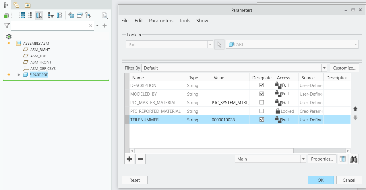 Solved: Creo Parametric To Windchill Attribute Mapping On ... - PTC ...